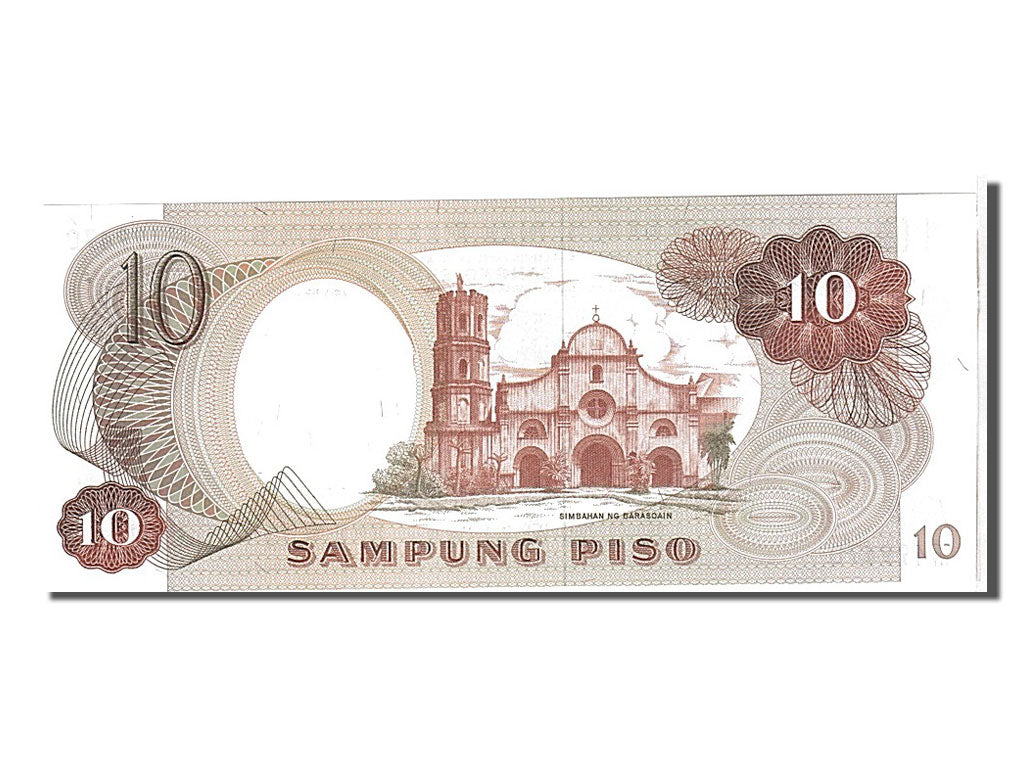 Banknote, Philippines, 10 Piso, 1969, KM:144a, UNC(65-70)