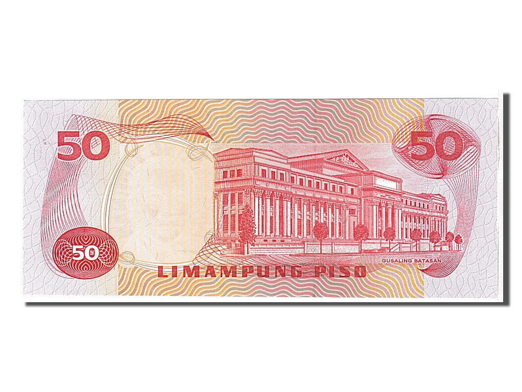 Banknote, Philippines, 50 Piso, 1974, KM:163c, UNC(65-70)