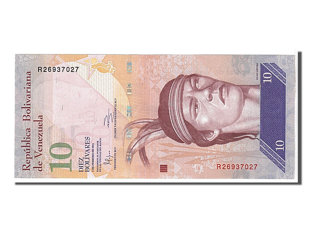 Banknote, Venezuela, 10 Bolívares, 2011, KM:90c, UNC(65-70)