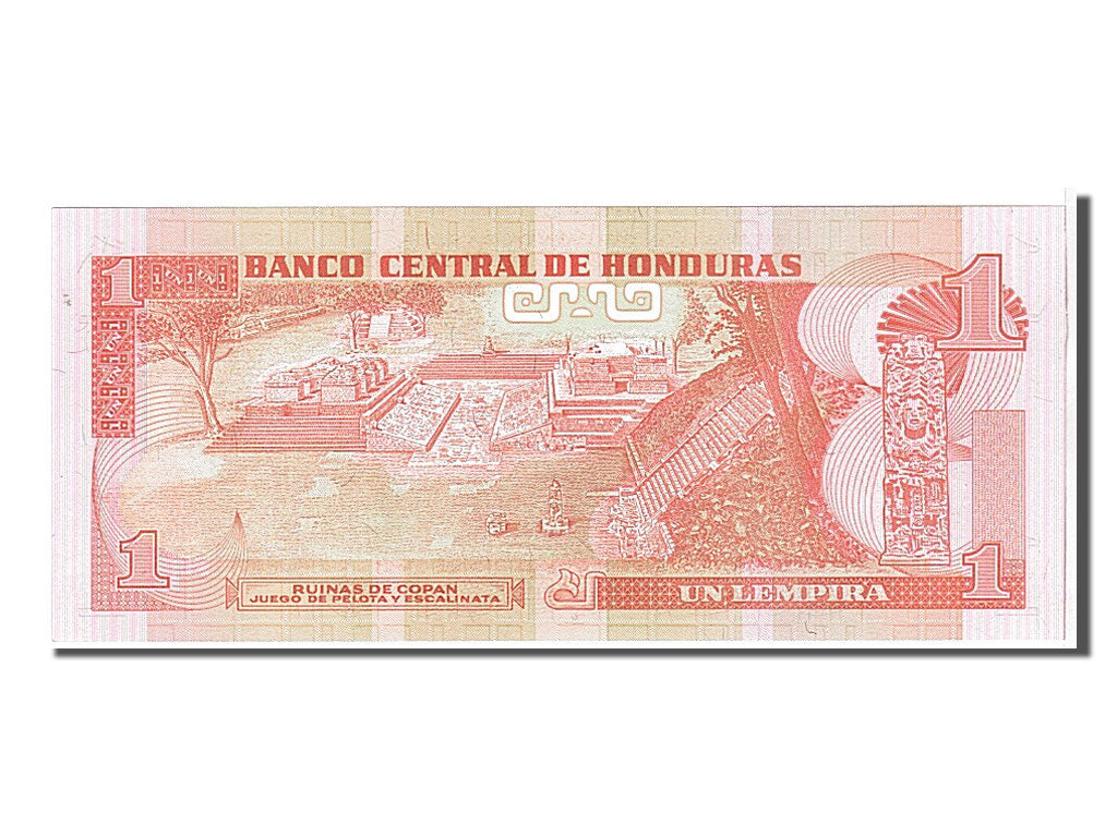 Banknote, Honduras, 1 Lempira, 1997, KM:79a, UNC(65-70)