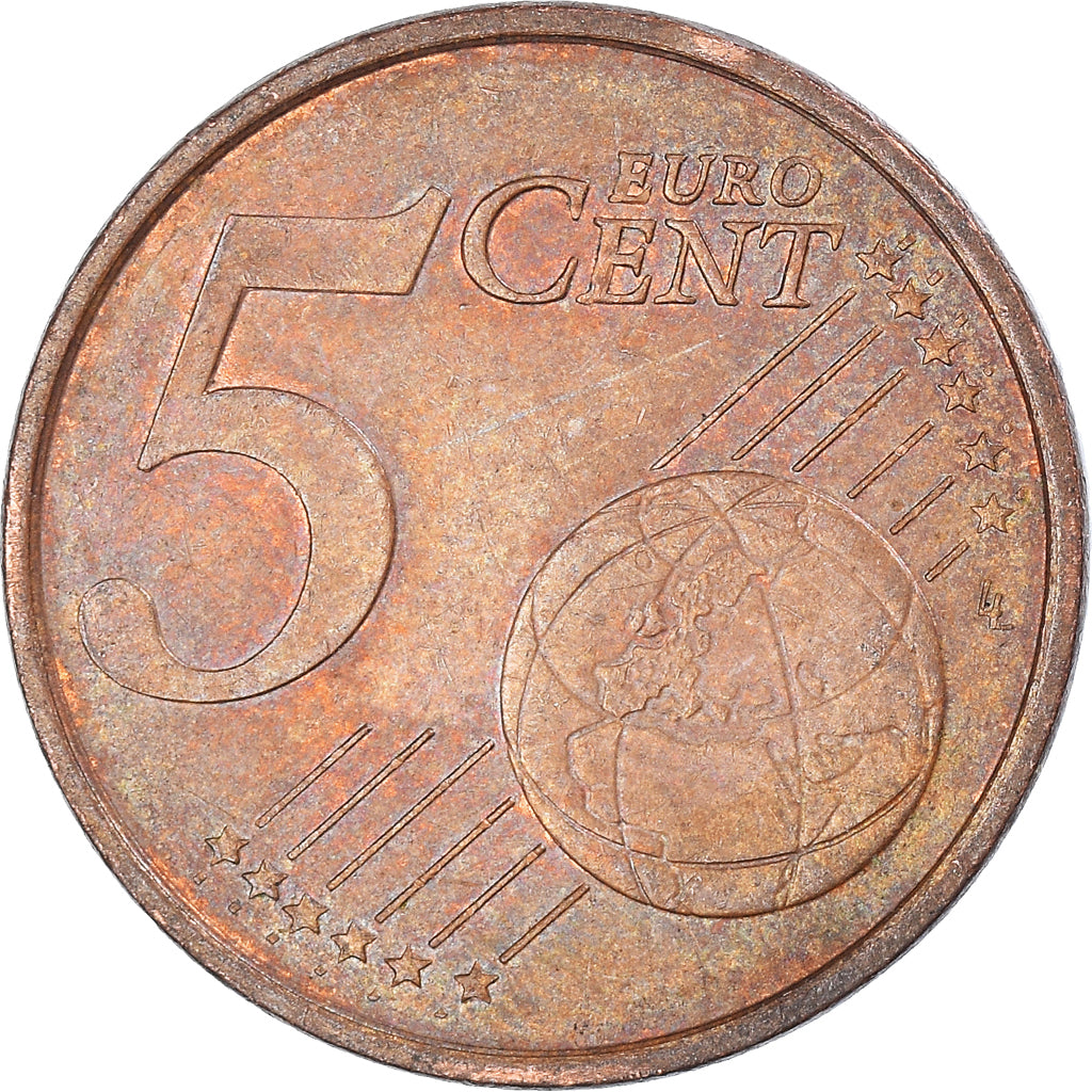 Moneta, Francja, 5 Euro Cent, 1999
