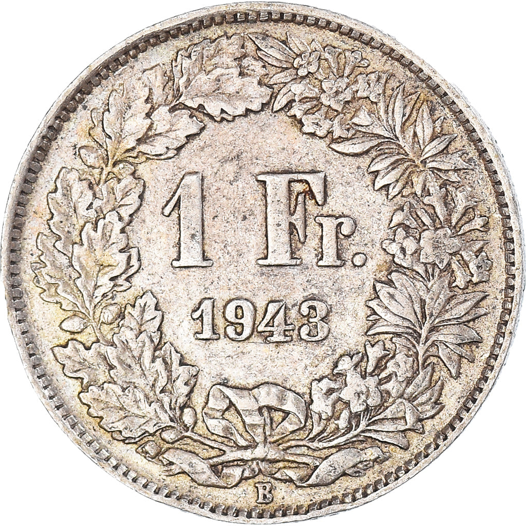 Coin, Switzerland, Franc, 1943