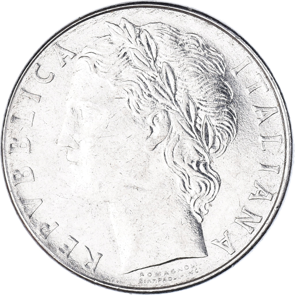 Monnaie, Italie, 100 Lire, 1985