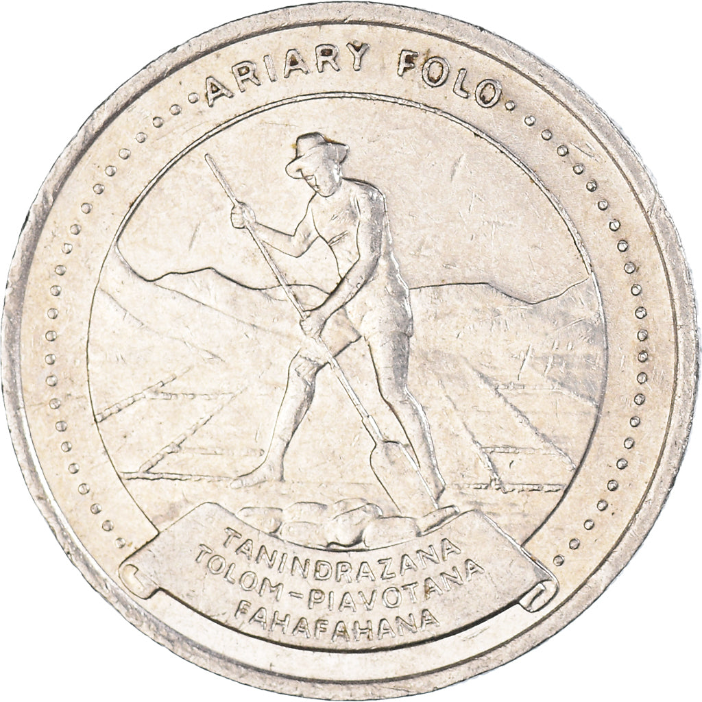 Münze, Madagascar, 10 Ariary, 1978