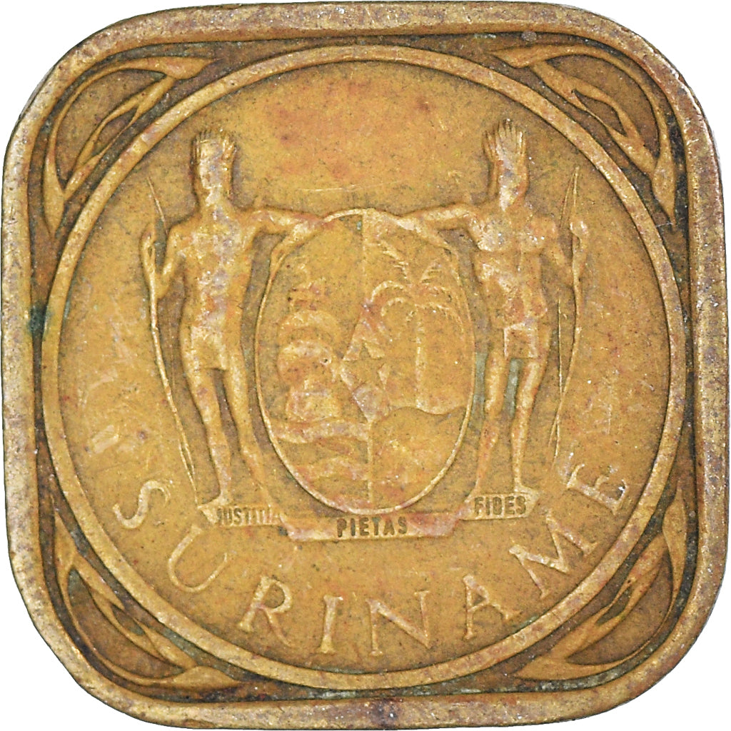 Coin, Suriname, 5 Cents, 1972