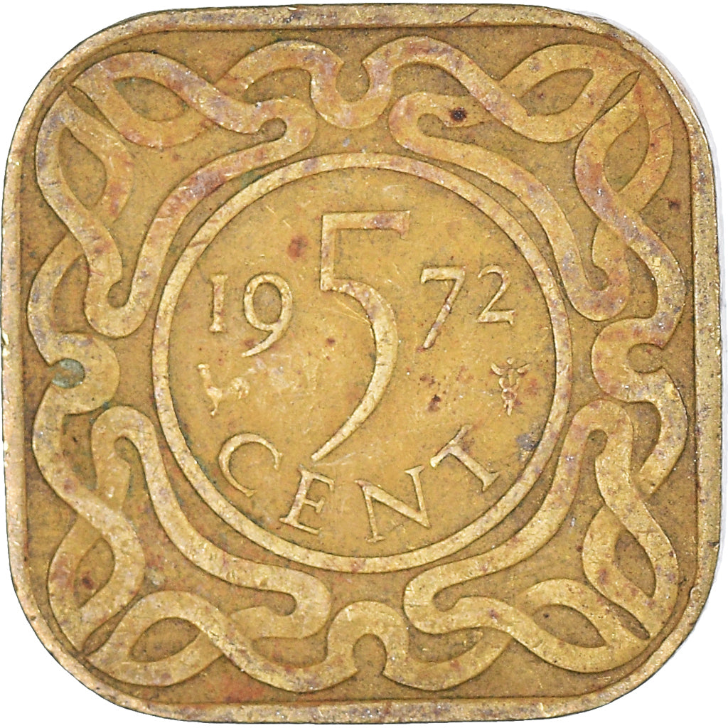 Coin, Suriname, 5 Cents, 1972