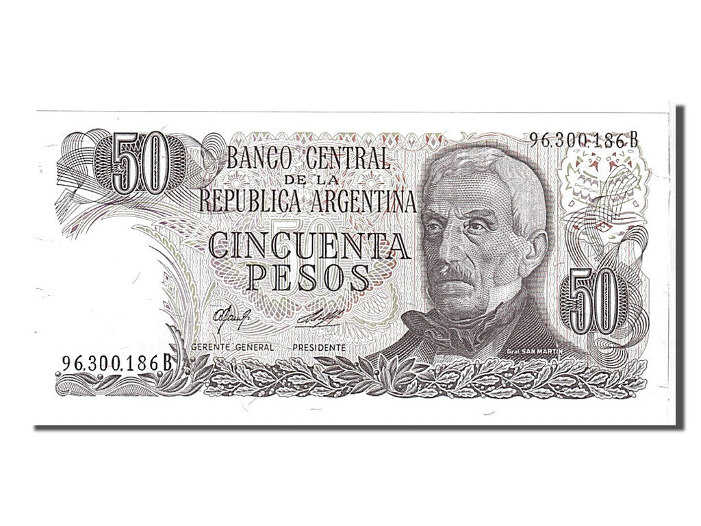 Banknote, Argentina, 50 Pesos, 1976, UNC(65-70)