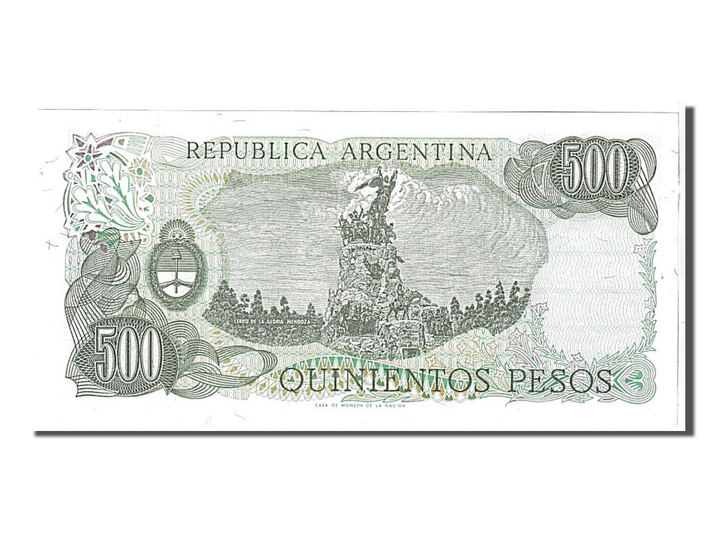 Geldschein, Argentinien, 500 Pesos, 1977, UNZ