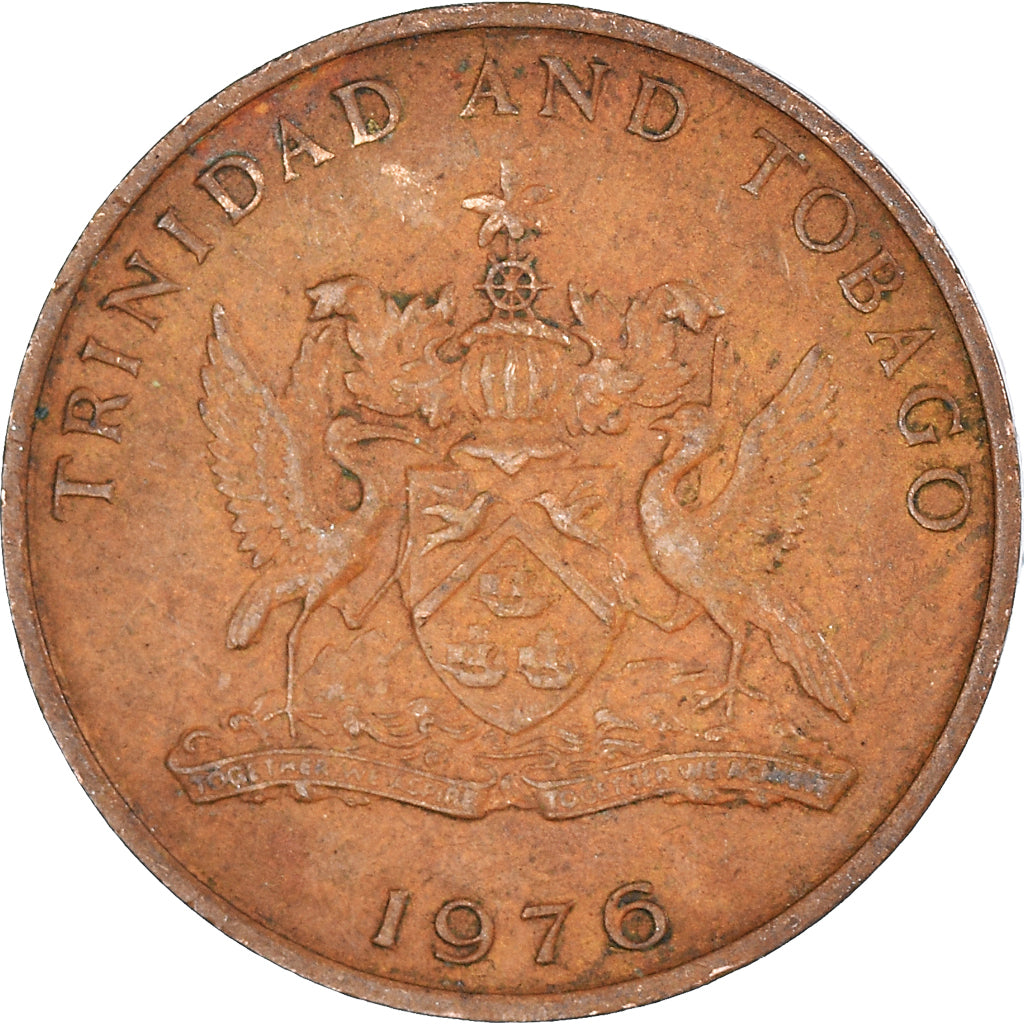 Coin, TRINIDAD & TOBAGO, 5 Cents, 1976