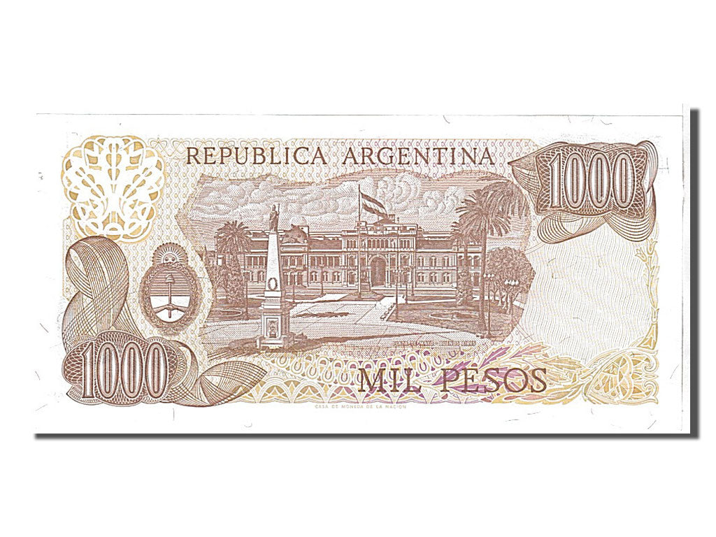 Banknote, Argentina, 1000 Pesos, 1976, KM:304d, UNC(65-70)