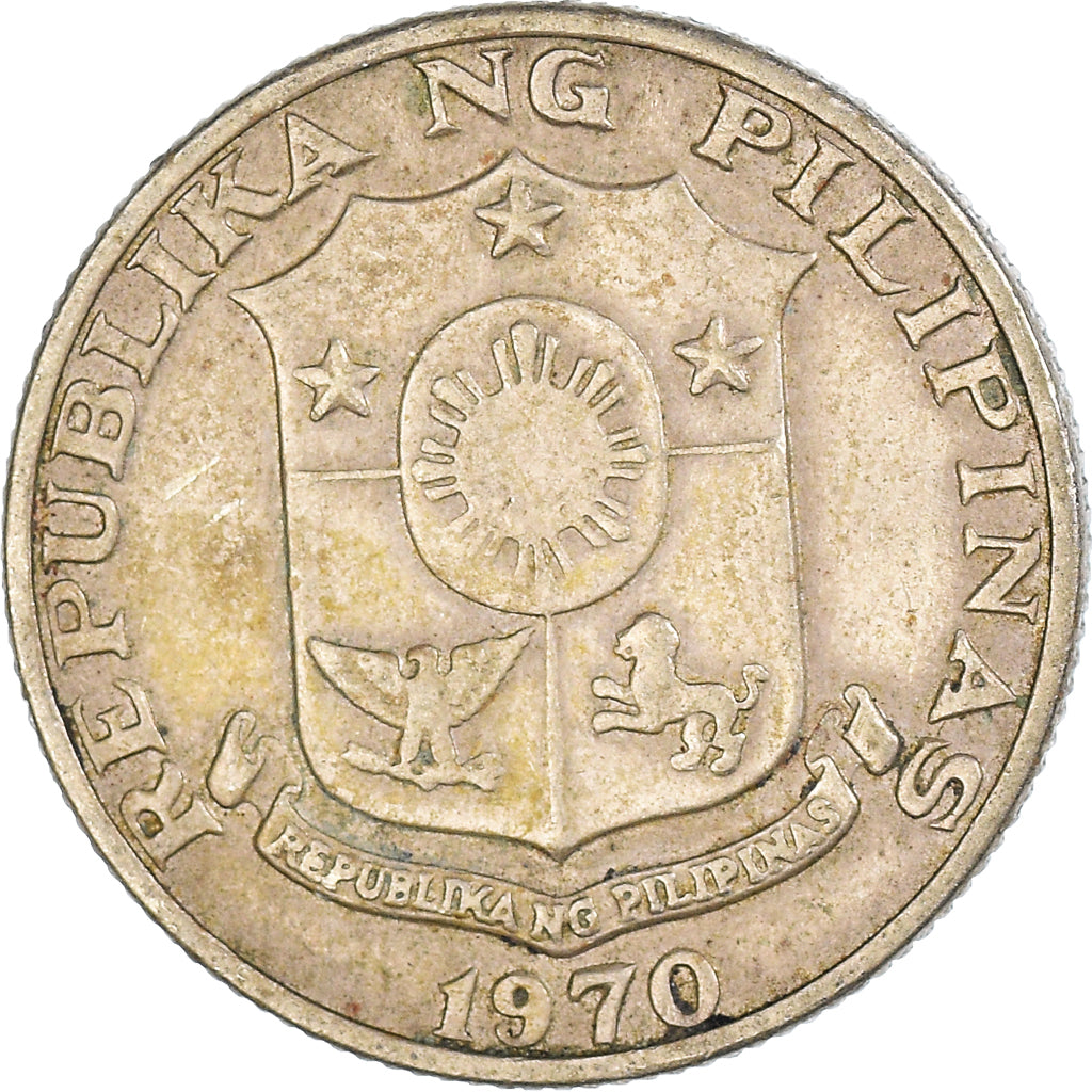 Moeda, Filipinas, 25 Sentimos, 1970