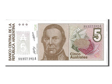 Banknot, Argentina, 5 Australes, 1985, UNC(65-70)