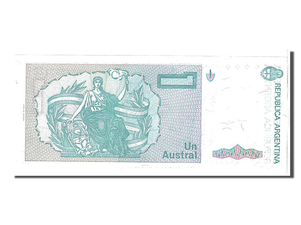 Banknote, Argentina, 1 Austral, 1985, KM:323b, UNC(65-70)
