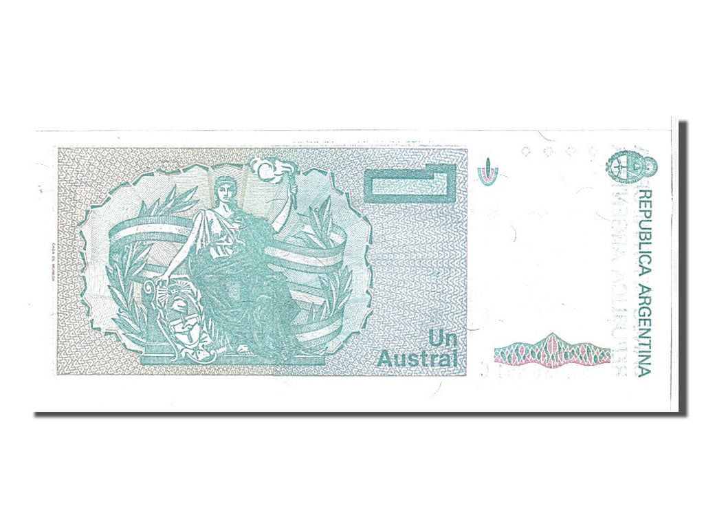 Banknote, Argentina, 1 Austral, 1985, KM:323b, UNC(65-70)