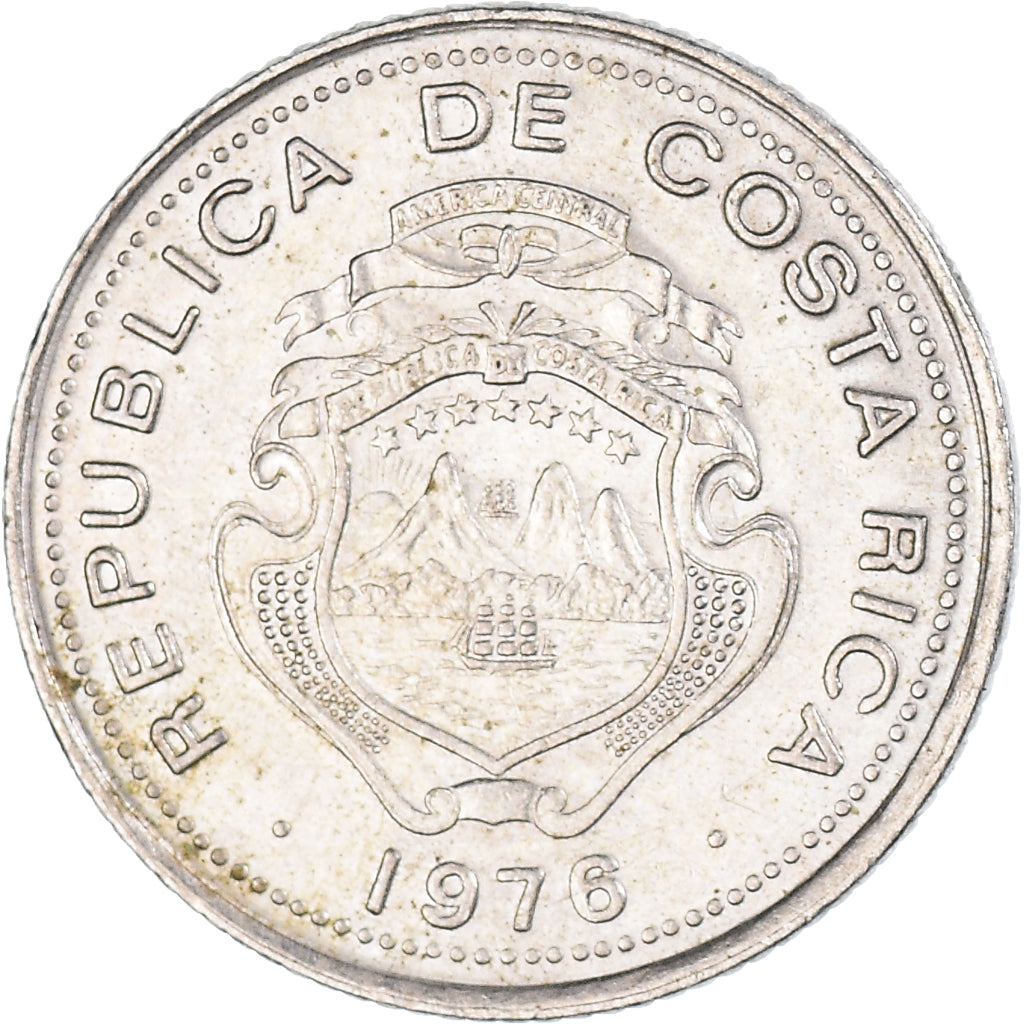 Monnaie, Costa Rica, 10 Centimos, 1976