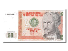 Banknote, Peru, 50 Intis, 1987, KM:131b, UNC(65-70)