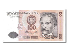 Geldschein, Peru, 100 Intis, 1987, KM:133, UNZ