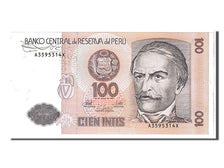 Banknote, Peru, 100 Intis, 1987, KM:133, UNC(65-70)