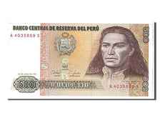 Billete, 500 Intis, 1987, Perú, KM:134b, UNC