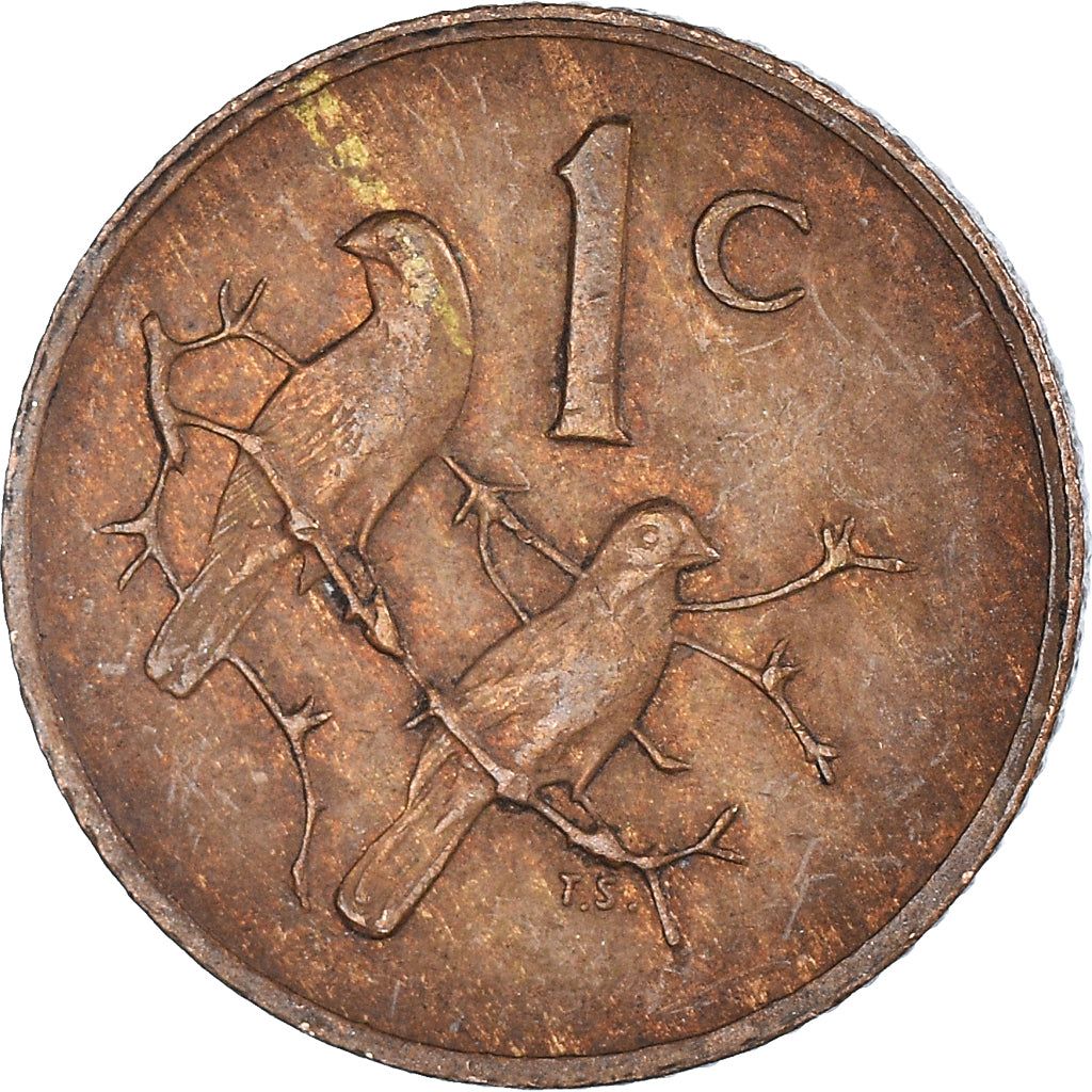 Moeda, África do Sul, Cent, 1979