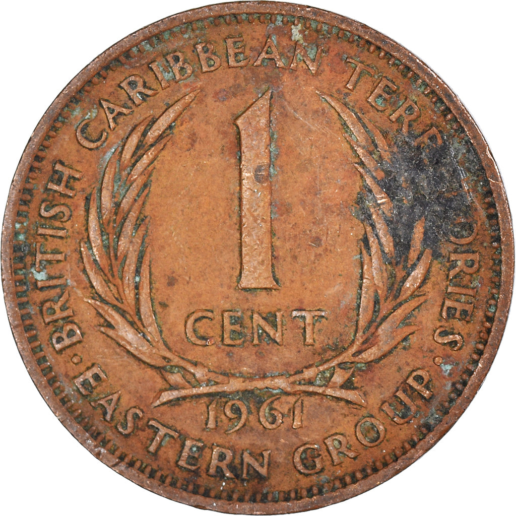 Moeda, Estados das Caraíbas Orientais, Cent, 1961