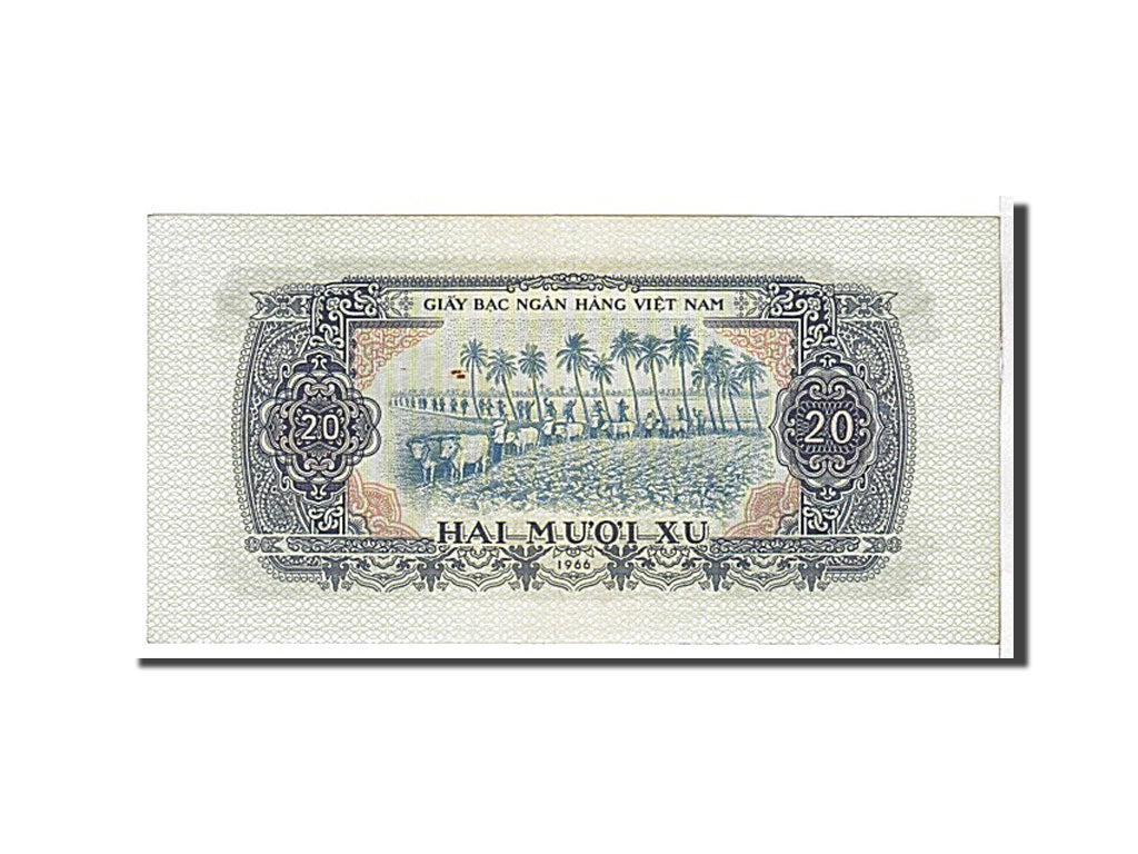 Banknote, South Viet Nam, 20 Xu, 1966, UNC(65-70)