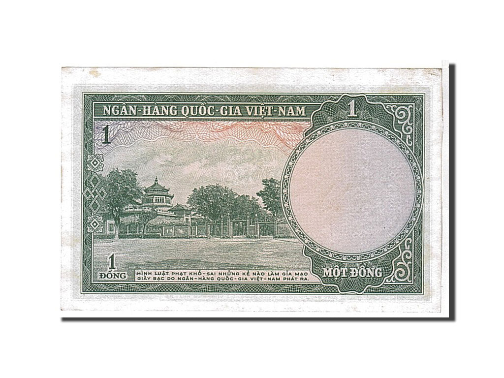 Banknote, South Viet Nam, 1 D<ox>ng, 1956, UNC(63)