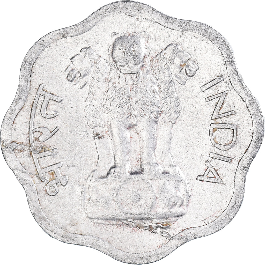 Coin, India, 2 Paise, 1967