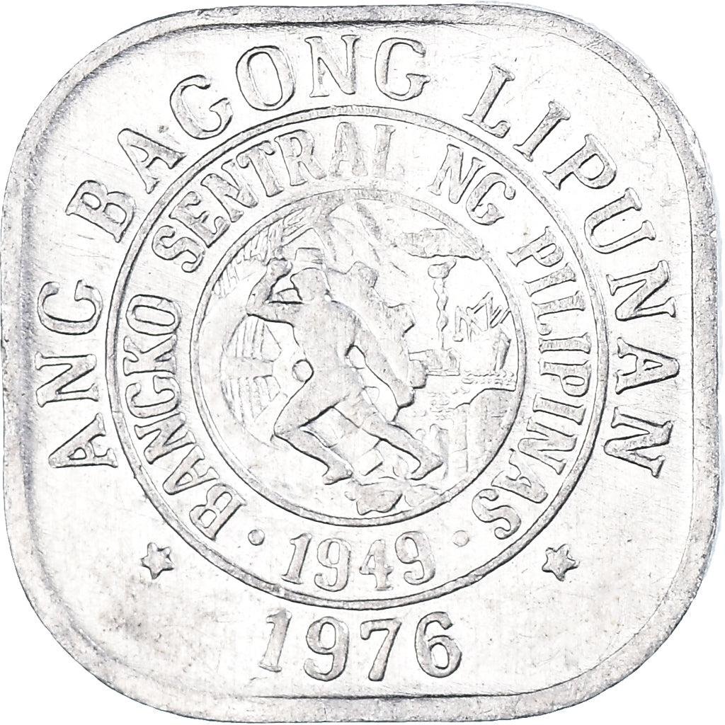 Coin, Philippines, Sentimo, 1976