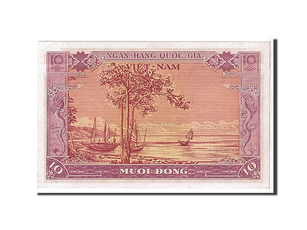 Banknote, South Viet Nam, 10 D<ox>ng, 1955, UNC(63)