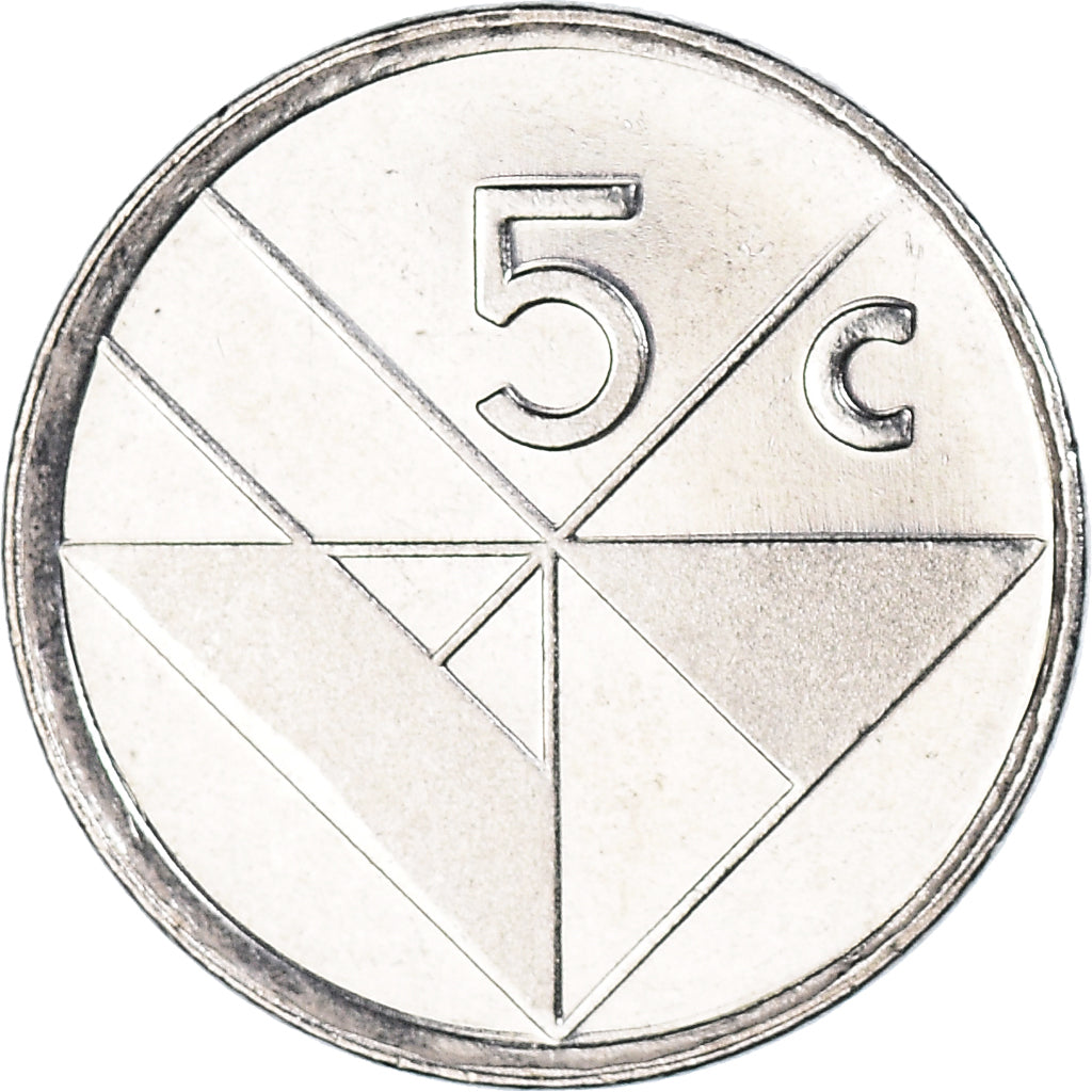 Moneda, Aruba, 5 Cents, 2001