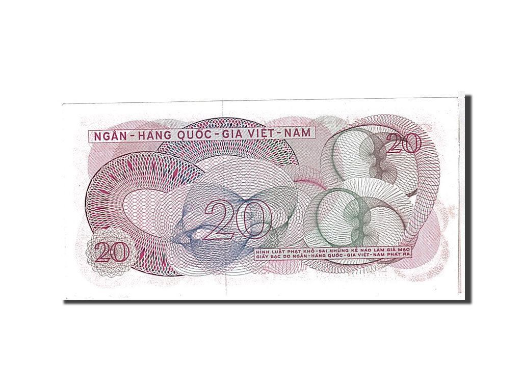 Banknote, South Viet Nam, 20 Dông, 1969, KM:24a, UNC(63)