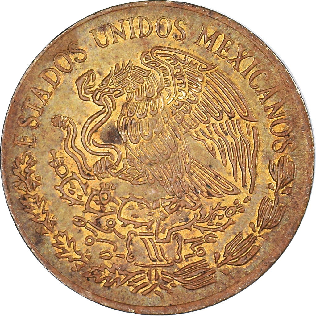 Moneda, México, 5 Centavos, 1974