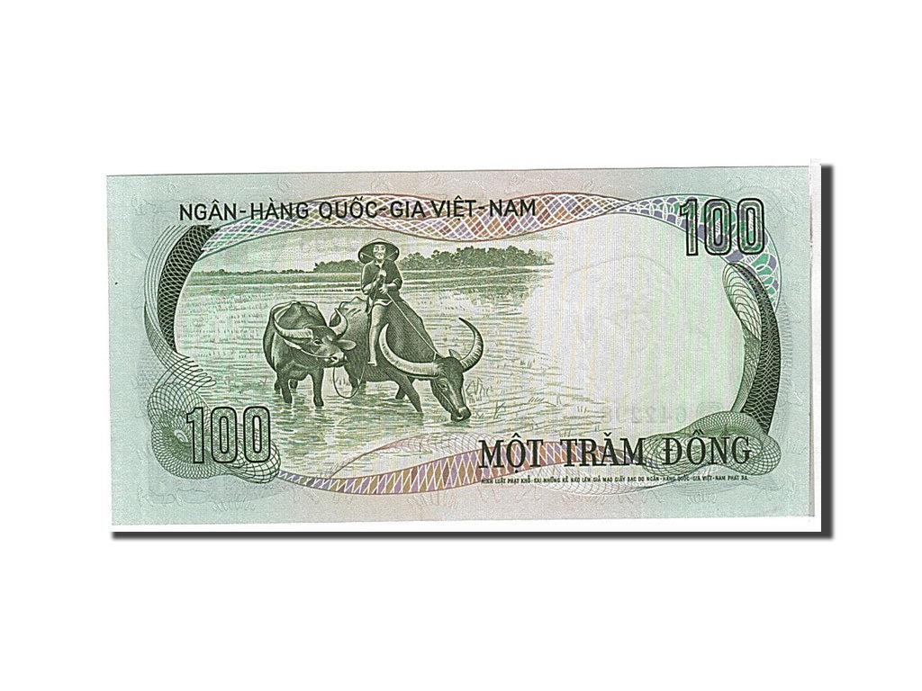 Banknote, South Viet Nam, 100 Dông, 1972, UNC(65-70)