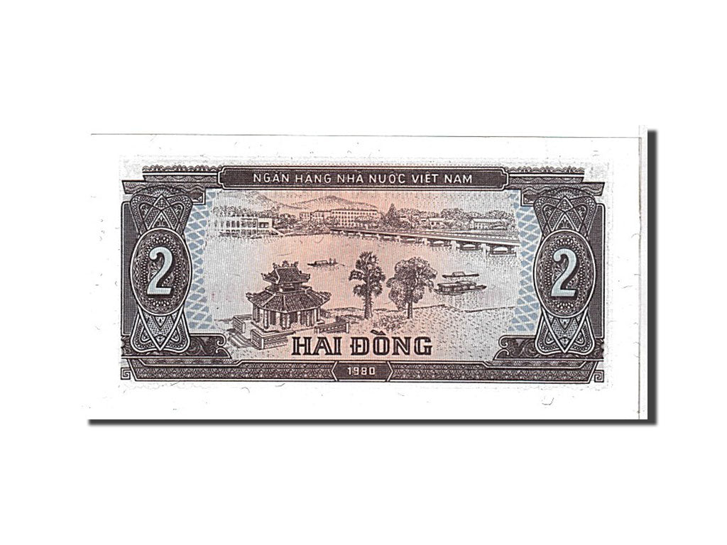 Banknote, Viet Nam, 2 D<ox>ng, 1980, UNC(65-70)
