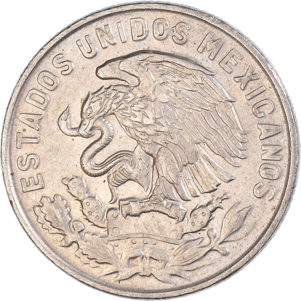 Moeda, México, 50 Centavos, 1968