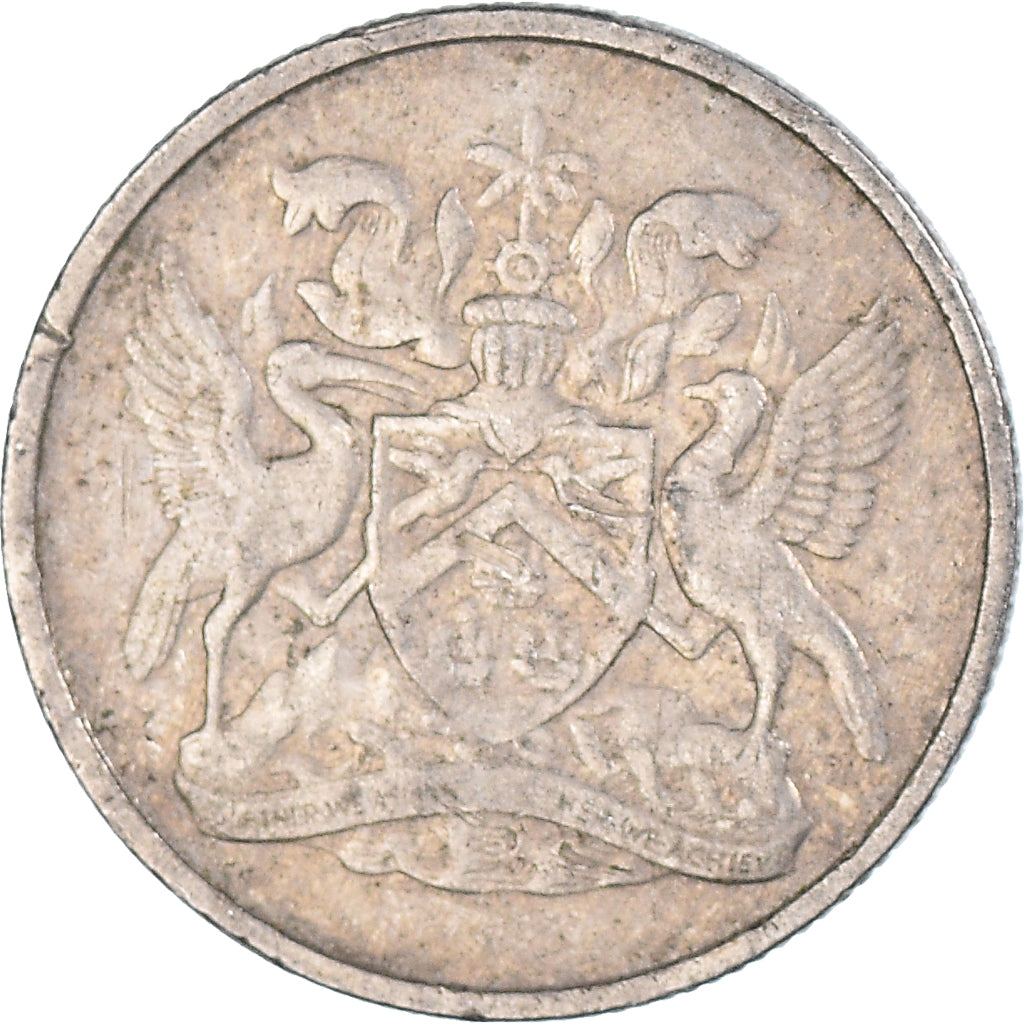 Coin, TRINIDAD & TOBAGO, 10 Cents, 1972