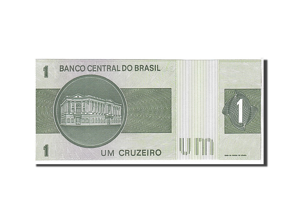 Banknote, Brazil, 1 Cruzeiro, 1980, KM:191Ac, UNC(65-70)