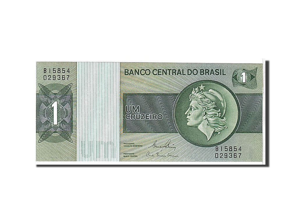 Banknote, Brazil, 1 Cruzeiro, 1980, UNC(65-70)