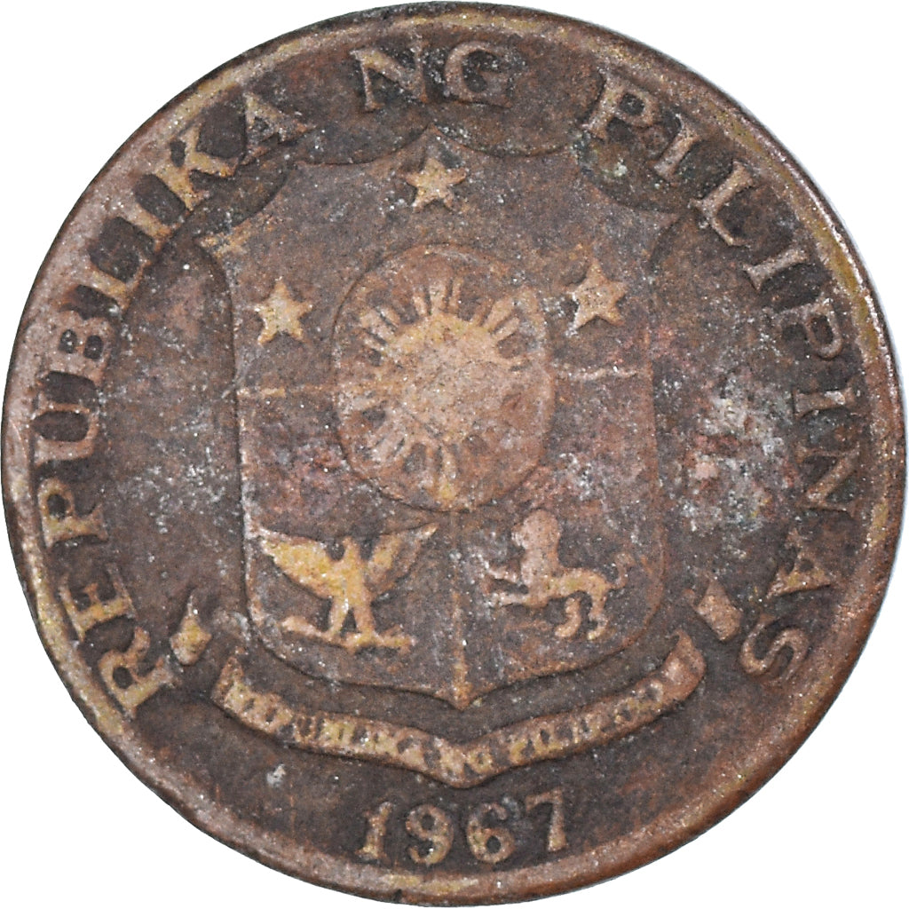 Monnaie, Philippines, 5 Sentimos, 1967
