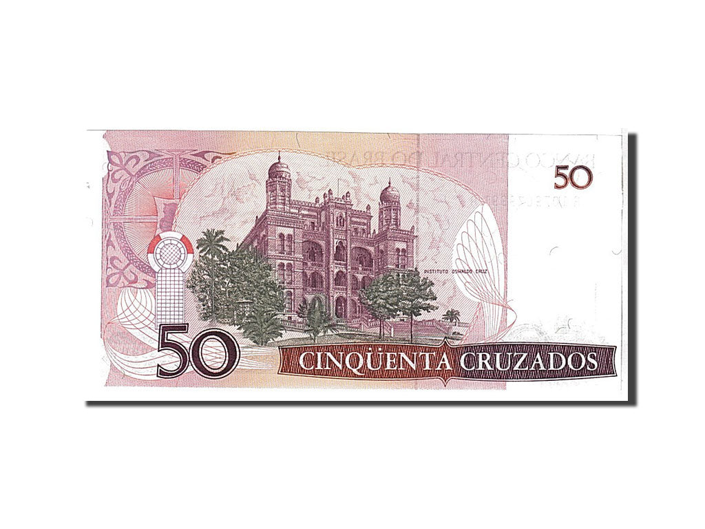 Banknote, Brazil, 50 Cruzados, 1986, UNC(65-70)