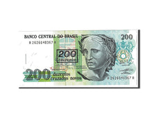 Banknote, Brazil, 200 Cruzeiros on 200 Cruzados Novos, 1990, KM:225b, UNC(65-70)
