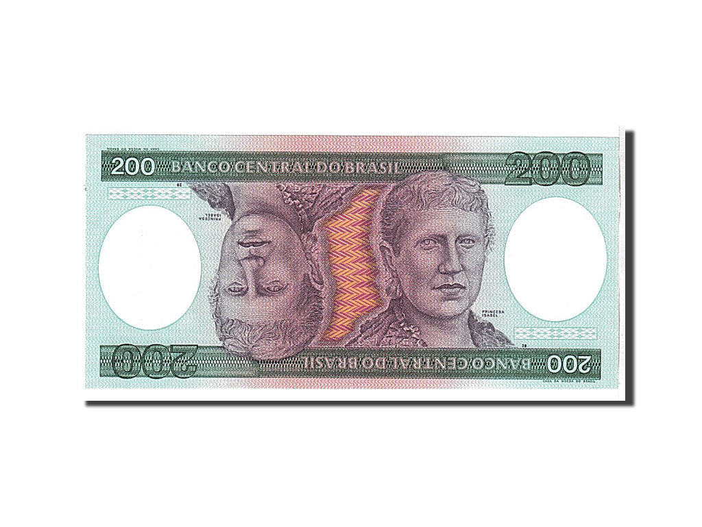 Banconote, Brasile, 200 Cruzeiros, 1981, FDS