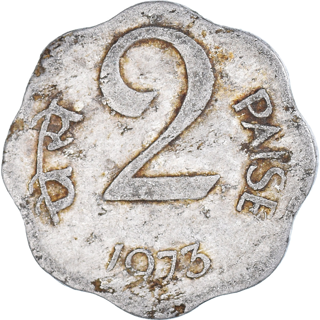Coin, INDIA-REPUBLIC, 2 Paise, 1973