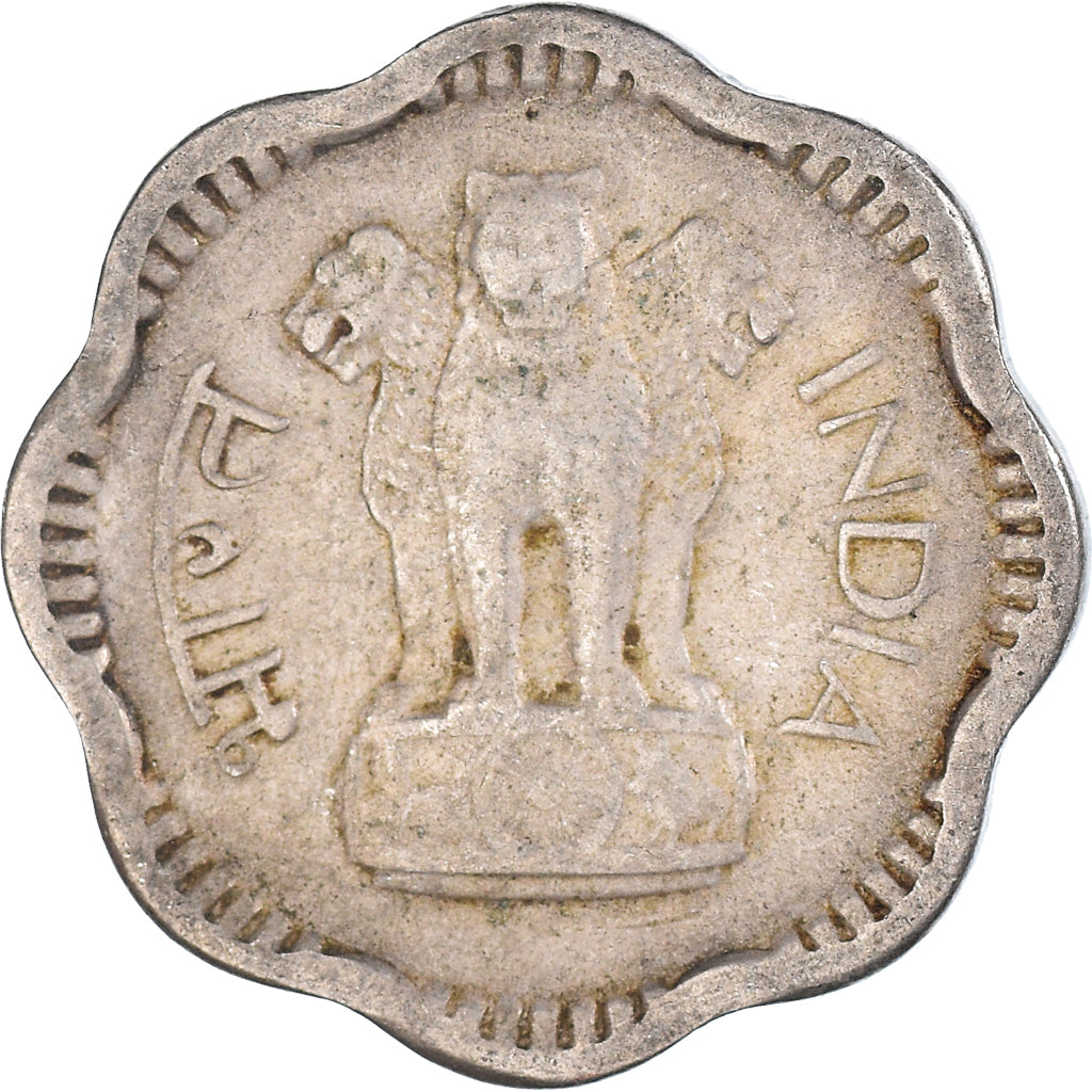 Munten, INDIAASE REPUBLIEK, 10 Naye Paise, 1959