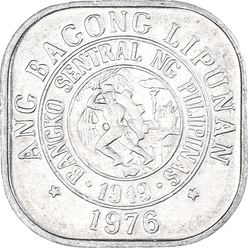 Moneda, Filipinas, Sentimo, 1976