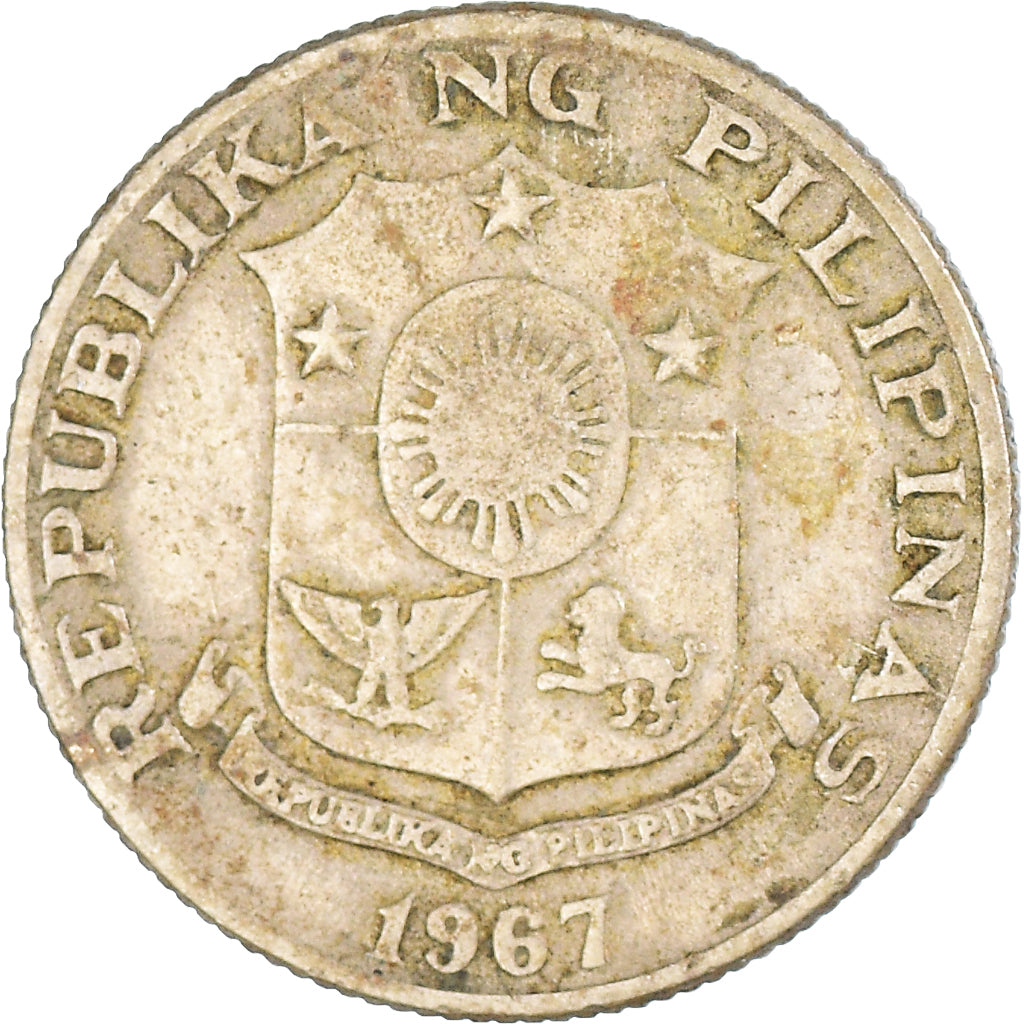 Moneda, Filipinas, 10 Centavos, 1967