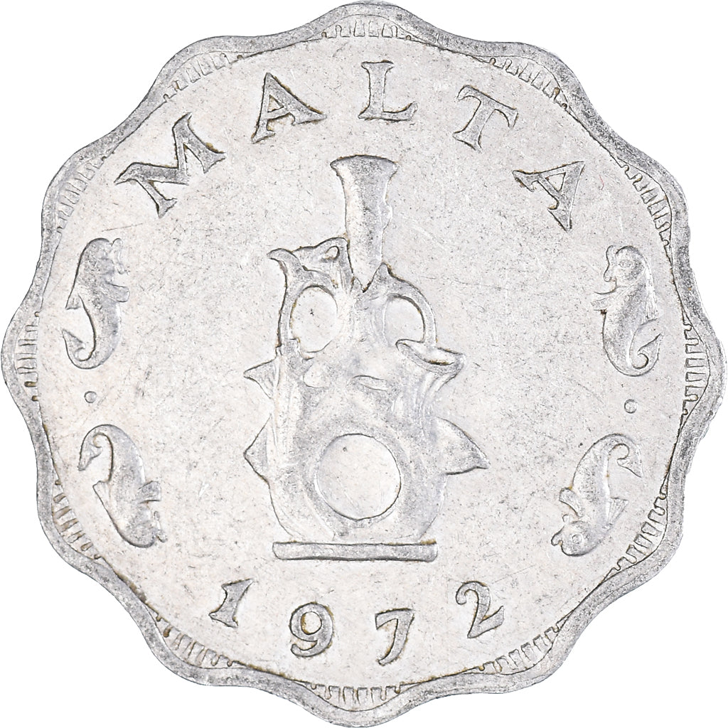 Moneta, Malta, 5 Mils, 1972