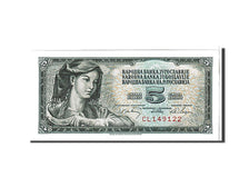 Banconote, Iugoslavia, 5 Dinara, 1968, FDS
