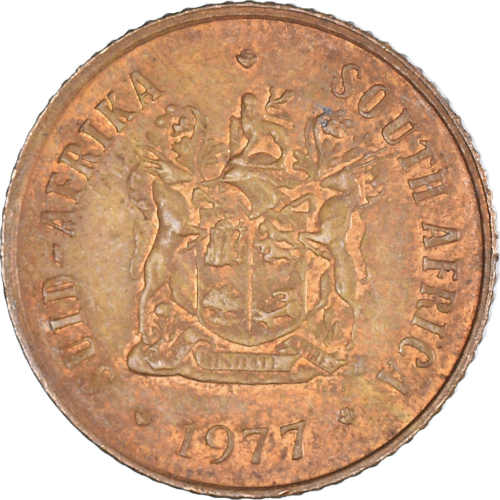 Moeda, África do Sul, Cent, 1977